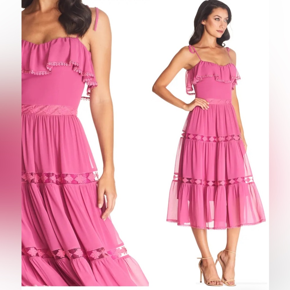 Dress The Population Dream Chiffon Sundress